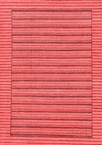 Abstract Red Modern Rug, abs201red