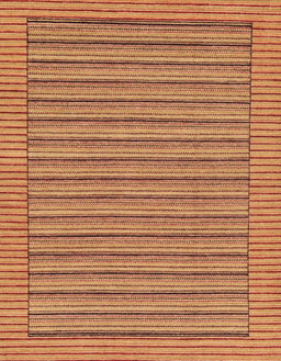 Abstract Orange Modern Rug, abs201