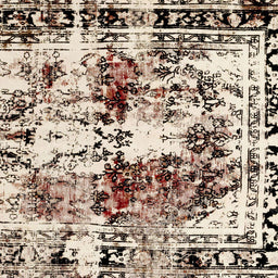 Square Machine Washable Abstract Wheat Beige Rug, wshabs2020