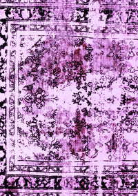 Abstract Purple Modern Rug, abs2020pur