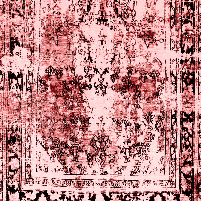 Abstract Red Modern Rug, abs2020red