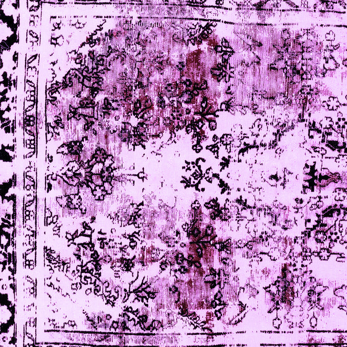 Machine Washable Abstract Purple Modern Area Rugs, wshabs2020pur