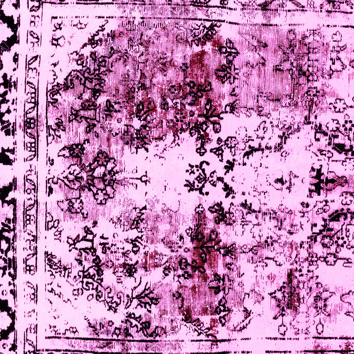 Machine Washable Abstract Pink Modern Rug, wshabs2020pnk