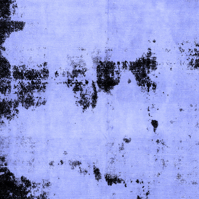 Abstract Blue Modern Rug, abs2021blu