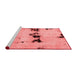 Modern Red Washable Rugs