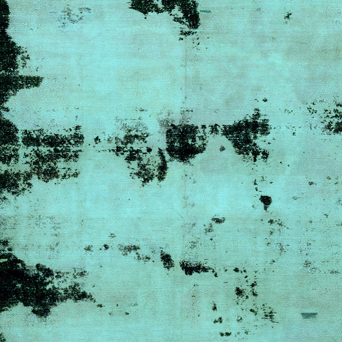 Square Abstract Light Blue Modern Rug, abs2021lblu