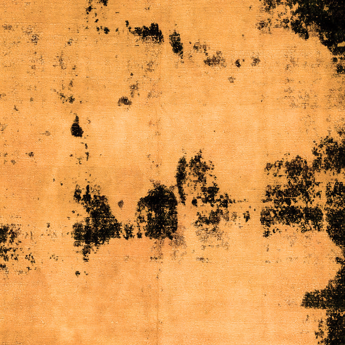 Machine Washable Abstract Orange Modern Area Rugs, wshabs2021org