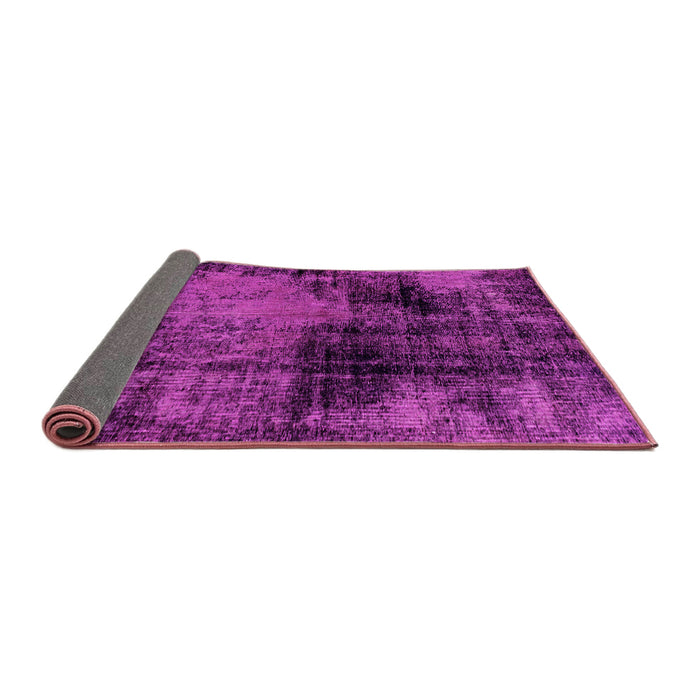 Sideview of Abstract Pink Modern Rug, abs2022pnk