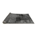 Sideview of Abstract Gray Modern Rug, abs2022gry