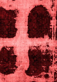 Abstract Red Modern Rug, abs2023red