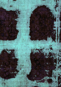 Abstract Turquoise Modern Rug, abs2023turq