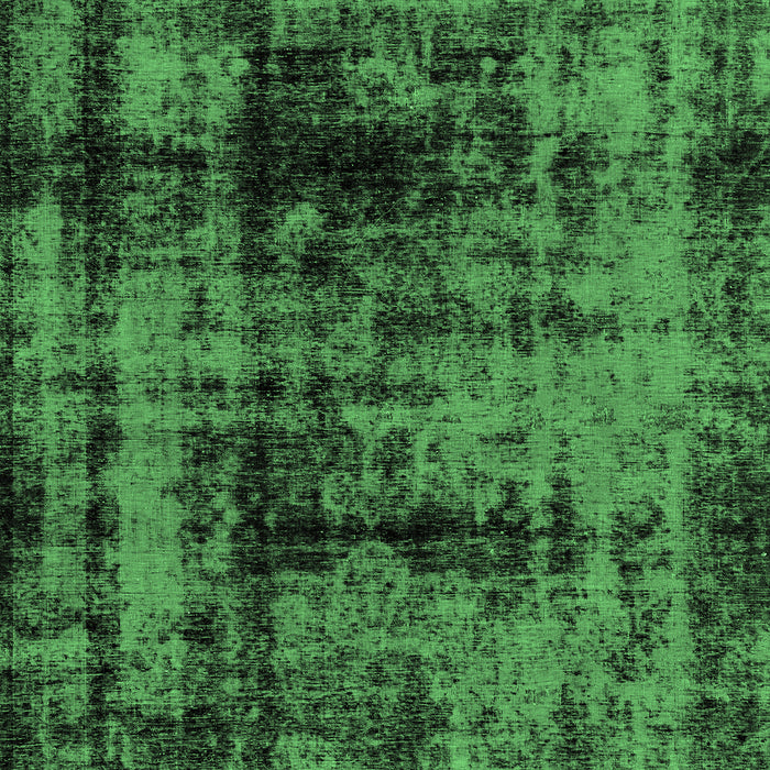 Machine Washable Persian Emerald Green Bohemian Area Rugs, wshabs2024emgrn