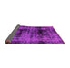 Sideview of Persian Pink Bohemian Rug, abs2024pnk