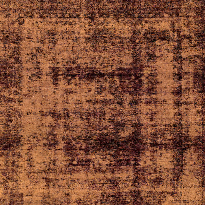 Square Persian Orange Bohemian Rug, abs2024org