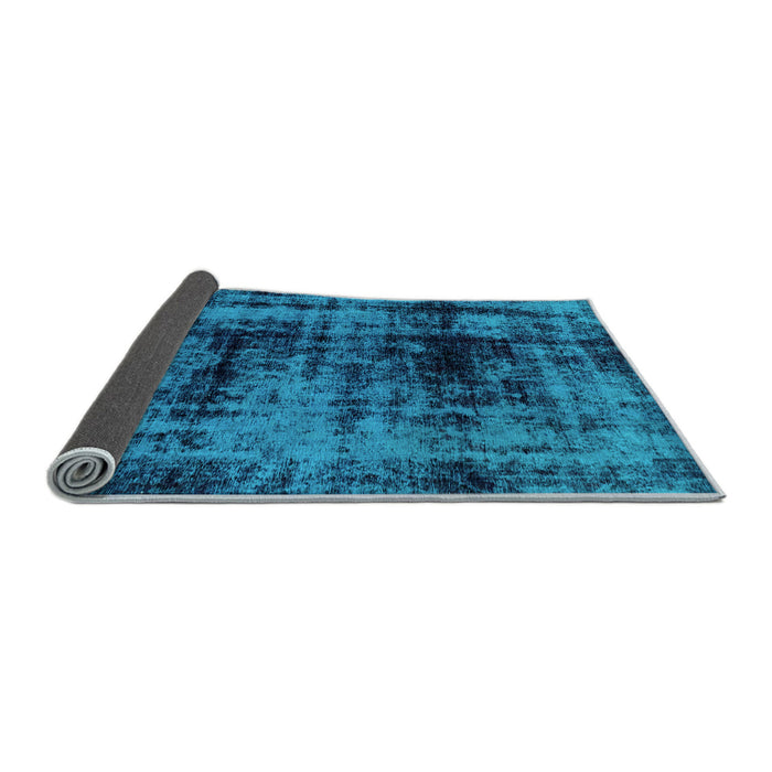 Sideview of Persian Light Blue Bohemian Rug, abs2024lblu