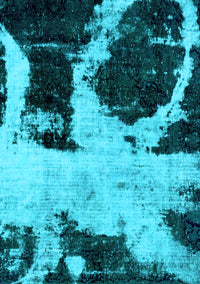 Abstract Light Blue Modern Rug, abs2025lblu