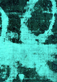 Abstract Turquoise Modern Rug, abs2025turq