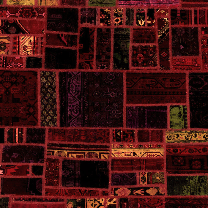 Machine Washable Patchwork Orange Transitional Area Rugs, wshabs2026org