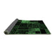 Sideview of Patchwork Emerald Green Transitional Rug, abs2027emgrn