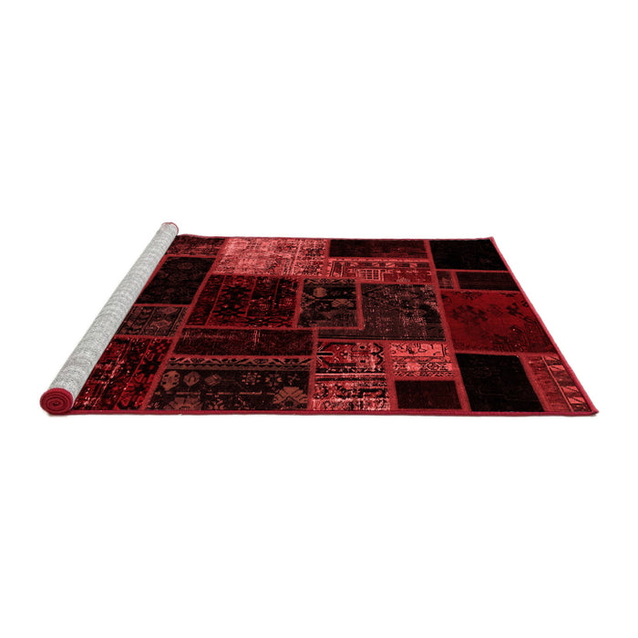 Transitional Red Washable Rugs