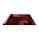 Transitional Red Washable Rugs