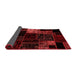 Patchwork Red Transitional Area Rugs