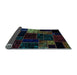 Sideview of Patchwork Light Blue Transitional Rug, abs2027lblu