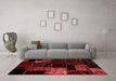 Transitional Red Washable Rugs