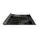 Sideview of Patchwork Gray Transitional Rug, abs2027gry