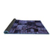 Sideview of Patchwork Blue Transitional Rug, abs2028blu