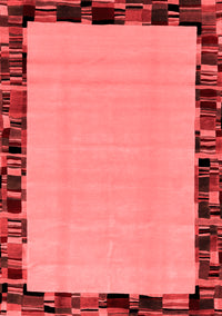 Abstract Red Modern Rug, abs2029red