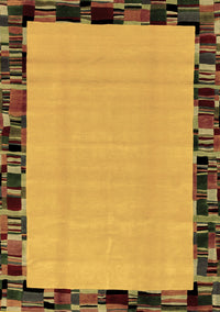 Abstract Brown Modern Rug, abs2029brn