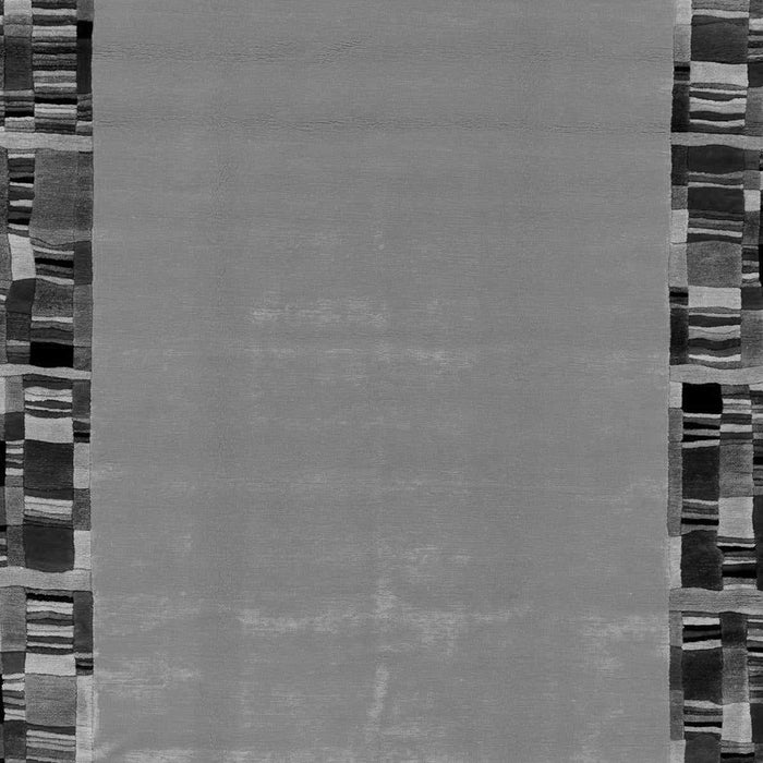 Abstract Gray Modern Rug, abs2029gry