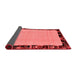 Abstract Red Modern Area Rugs