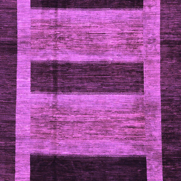 Machine Washable Abstract Purple Modern Area Rugs, wshabs202pur