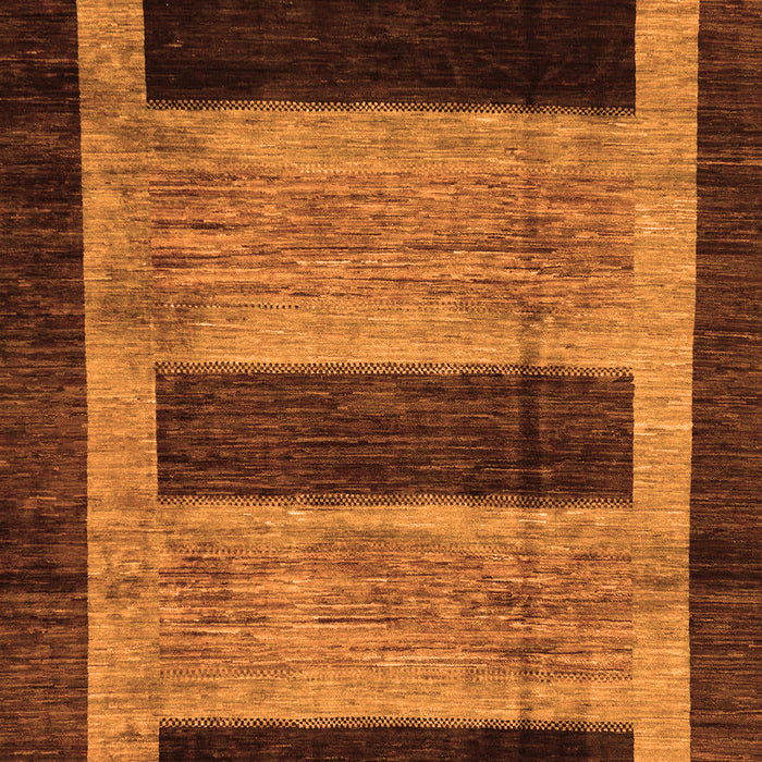 Abstract Orange Modern Rug, abs202org
