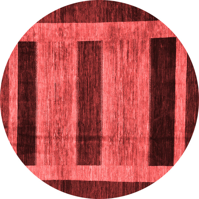 Abstract Red Modern Rug, abs202red