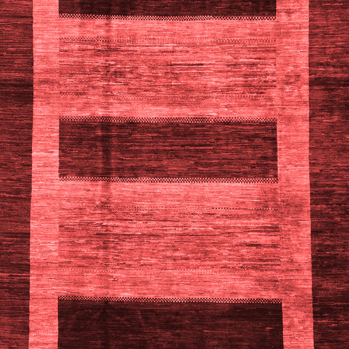 Abstract Red Modern Area Rugs
