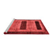 Modern Red Washable Rugs