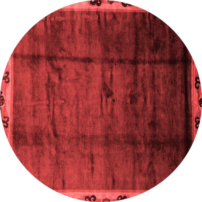 Machine Washable Abstract Red Modern Rug, wshabs2030red