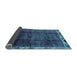 Sideview of Abstract Light Blue Modern Rug, abs2030lblu