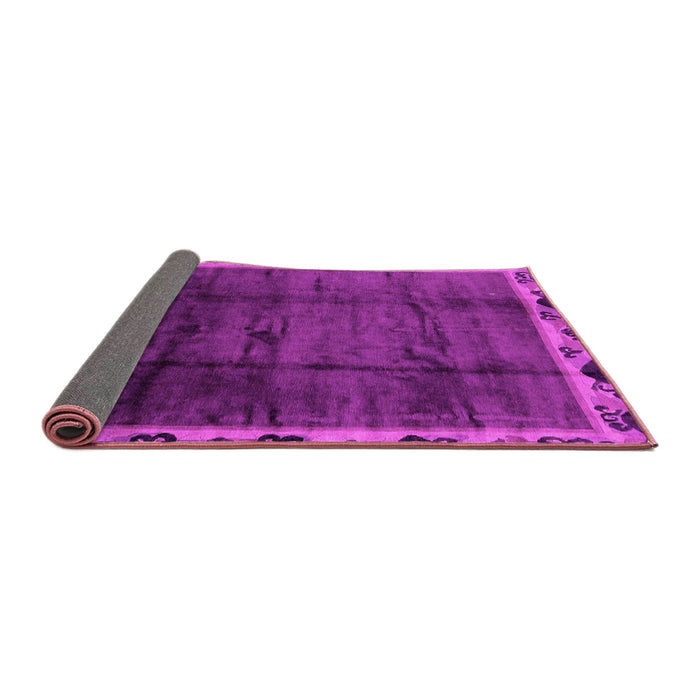 Sideview of Abstract Pink Modern Rug, abs2030pnk