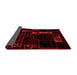 Patchwork Red Transitional Area Rugs