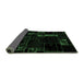 Sideview of Patchwork Emerald Green Transitional Rug, abs2032emgrn