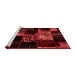 Transitional Red Washable Rugs