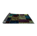 Sideview of Patchwork Light Blue Transitional Rug, abs2033lblu