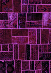 Abstract Purple Modern Rug, abs2034pur