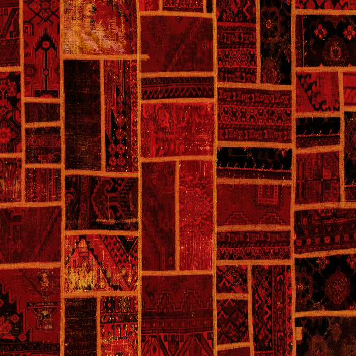 Square Machine Washable Abstract Yellow Modern Rug, wshabs2034yw