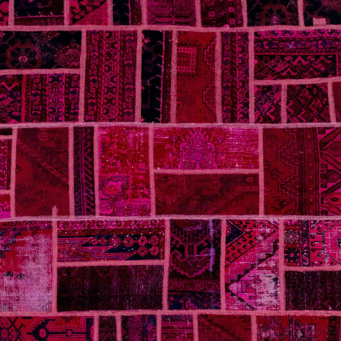 Machine Washable Abstract Pink Violet Pink Rug, wshabs2034