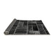 Sideview of Abstract Gray Modern Rug, abs2034gry